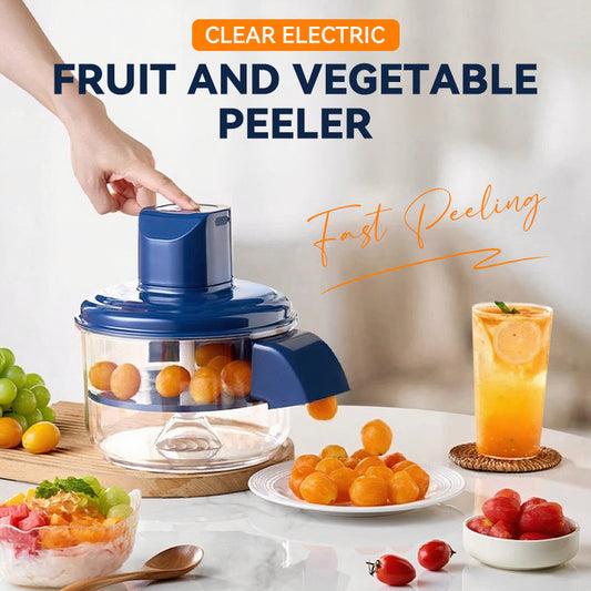 🎄Bestseller de Noël – 65% OFF⚡Éplucheur électrique transparent pour fruits et légumes