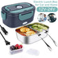 🍱 60% DE RÉDUCTION ! 🔌 Ensemble Portable 2-en-1 pour Boîte à Lunch – Double Tension, 7 Pièces & Chauffage/Réfrigération Rapide ⚡