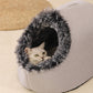 💥50% DE RÉDUCTION🐾 Lit d'hiver chaud pour animaux de compagnie