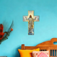 ⏳Spécial à durée limitée⏰Décor mural de croix rétro « Jésus-Christ » ✝️