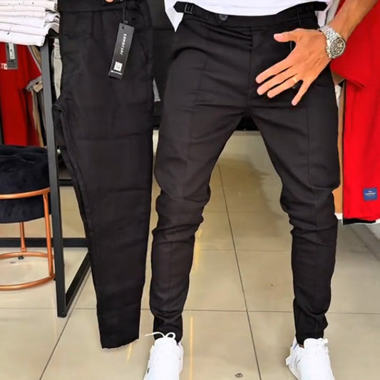 🔈50 % DE RÉDUCTION👖Herren Slim-Fit Hose mit verstellbarem Bund