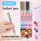 🔥 VENTE LIMITÉE 49 % DE RÉDUCTION ! 🎄 Promotion Exceptionnelle de Noël – Kit de 12 Stylos Professionnels pour Nail Art, pointe ultra-fine & séchage rapide 💅✨
