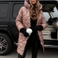 ⏳60 % de réduction pour une durée limitée⏰💃Manteau matelassé long à capuche pour femme🧥