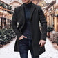 Manteau en tweed polyvalent et confortable pour homme