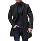 Manteau en tweed polyvalent et confortable pour homme