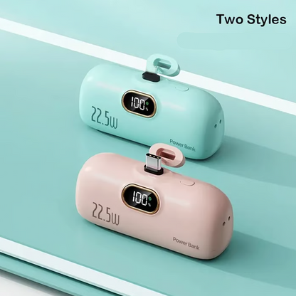 🔋 Offre à durée limitée sur les nouveaux produits ✨ Mini batterie externe portable pour téléphone 5000 mAh