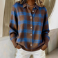 📢📢60 % de réduction !⏰Veste-pull à carreaux boutonnée pour femme👔🔥Achetez 2 livraison gratuite