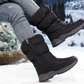 Bottes de neige ultra-chaudes doublées de fausse fourrure pour femmes