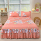 🌹🛏️ 53 % de réduction ⚡ Jupe de lit à volants 3 pièces – Imprimé floral, doux tissu brossé & design romantique! Offre limitée, garantie 30 jours 😊