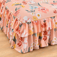 🌹🛏️ 53 % de réduction ⚡ Jupe de lit à volants 3 pièces – Imprimé floral, doux tissu brossé & design romantique! Offre limitée, garantie 30 jours 😊