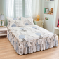 🌹🛏️ 53 % de réduction ⚡ Jupe de lit à volants 3 pièces – Imprimé floral, doux tissu brossé & design romantique! Offre limitée, garantie 30 jours 😊