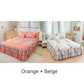 🌹🛏️ 53 % de réduction ⚡ Jupe de lit à volants 3 pièces – Imprimé floral, doux tissu brossé & design romantique! Offre limitée, garantie 30 jours 😊