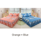 🌹🛏️ 53 % de réduction ⚡ Jupe de lit à volants 3 pièces – Imprimé floral, doux tissu brossé & design romantique! Offre limitée, garantie 30 jours 😊