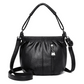📣🎊Sac à main en cuir souple à seau plissé simple et décontracté à la mode