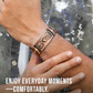 Bracelet magnétique pour homme à motif aigle