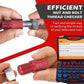 🔧 LIMITED-TIME 50% OFF! 💥 Nut & Bolt Thread Checker Kit – Dual-Sided, Military-Grade, Metric & Imperial ✨