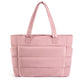 👜 60% DE RÉDUCTION ! ✨ Sac Fourre-Tout Léger Rose Vif pour Femme – Spacieux, Polyvalent & Style Tendance 👛