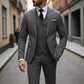 Costume 3 pièces coupe slim pour homme