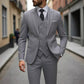 Costume 3 pièces coupe slim pour homme