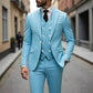 Costume 3 pièces coupe slim pour homme
