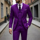 Costume 3 pièces coupe slim pour homme
