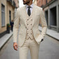Costume 3 pièces coupe slim pour homme