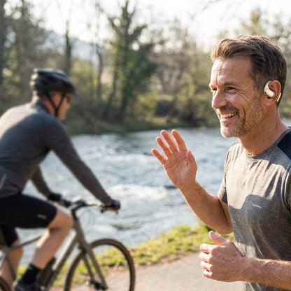 📢📢50% de réduction !!⏰Écouteurs sans fil à conduction aérienne à oreille ouvert