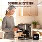 ☕ 60% DE RÉDUCTION ! ✨ Machine à Espresso Maison 2026 UPGRADE – Buse à Vapeur, Extraction Parfaite & Design Compact 🔥