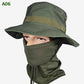 💎 50% DE RÉDUCTION ! 💎 Chapeau de Pêche Camouflage 2 en 1 avec Masque – Protection UPF 50+, Amovible & Respirant 🎣☀️