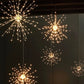 Feux d'artifice de Noël LED en fil de cuivre