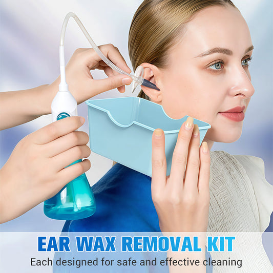 💐50% DE RÉDUCTION ! Set Complet d'Hygiène Auriculaire – 5 en 1 avec Étui de Rangement 🧼💼【Stock Limité】