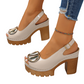 👡 50 % DE RÉDUCTION ! ✨ Sandales élégantes à bout ouvert et talons à boucle – Chic, confortables et parfaites pour toutes les occasions 🌸