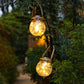 ⏳Limited-time 50% off💥☀️Solar Crackle Glass Jar Light💡