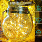 ⏳Limited-time 50% off💥☀️Solar Crackle Glass Jar Light💡