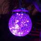 ⏳Limited-time 50% off💥☀️Solar Crackle Glass Jar Light💡