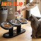 🍲🐕 LIMITED TIME 50% OFF! Anti-Slip Elevated 3-Bowl Pet Feeder – Raised Design Protects Joints, 3 Bowls for Food, Water & Treats! No More Spills or Sliding ✨