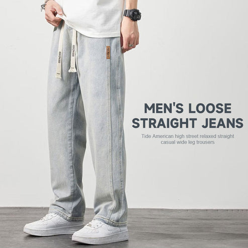 📢📢40 % DE RÉDUCTION !! ⏰Jeans droits amples pour hommes