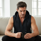 👕 -50 % 💪 Sweat à capuche sans manches pour homme (type débardeur)