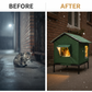 ⏳Limited-time 50% off⏰All-Weather Elevated Outdoor Cat House – Waterproof Oxford Cloth, Thermal Aluminum Lining & Foldable Design🐈🏠🌧️