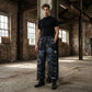 Pantalon décontracté camouflage pour homme avec cordon de serrage