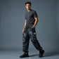 Pantalon décontracté camouflage pour homme avec cordon de serrage