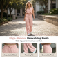 Women's Two-Piece Lounge Set with Drawstring Pants