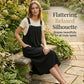Women's Loose Midi Overall Dress with Pockets