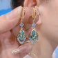 💎 50% DE RÉDUCTION ⏰ Boucles d'oreilles créoles pendantes bleu ciel – Légères, brillantes & faciles à porter – parfaites pour une touche de couleur au quotidien ou pour les soirées estivales 🌊