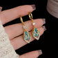 💎 50% DE RÉDUCTION ⏰ Boucles d'oreilles créoles pendantes bleu ciel – Légères, brillantes & faciles à porter – parfaites pour une touche de couleur au quotidien ou pour les soirées estivales 🌊