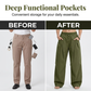 👖 50 % DE RÉDUCTION EN CE MOMENT ! 🏆 Pantalon lanterne plissé et volumineux – Fluide, élégant et à jambes larges – idéal pour un look estival chic ou une occasion formelle ✨