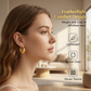 Boucles d'oreilles créoles texturées pour femme