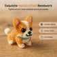 Kit de montage d'un chien en 3D avec des perles colorées