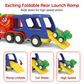 ⏳Limited-time 50% off💥Double-Decker Dinosaur Transport Truck Toy