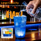 Luminous Red Bull Cup with Straw – For Parties, Bars & Events 🥤✨